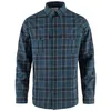 Image de Fjallraven Övik Travel Shirt Ls M T-shirt pour homme, Bleu indigo - Bleu marine foncé, XXL