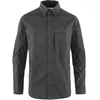 Image de Fjallraven Abisko Trail Ls M T-shirt pour homme, gris foncé, S