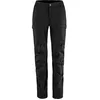 Image de FJALLRAVEN 14200142-550 Abisko Hybrid Trail Trousers W Pantalon de Sport Femme Noir Taille 34/S