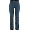 Image de FJALLRAVEN 14200142-560 Abisko Hybrid Trail Trousers W Pantalon de Sport Femme Marine Taille 36/R