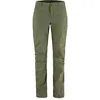 Image de FJALLRAVEN 14200142-625 Abisko Hybrid Trail Trousers W Pantalon de sport Femme Laurel Green Taille 36/S