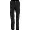 Image de FJALLRAVEN 14200142-550 Abisko Hybrid Trail Trousers W Pantalon de Sport Femme Noir Taille 44/R