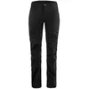 Image de FJALLRAVEN 14200142-550 Abisko Hybrid Trail Trousers W Pantalon de Sport Femme Noir Taille 40/L