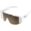 Image de POC Aspire Mid Lunettes de soleil, blanc hydrogène, Clarity Trail/Partly Sunny Silver, taille unique