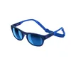 Image de POC Evolve Lunettes de soleil unisexes pour enfant, bleu lead/bleu fluo, Clarity POCito/Sunny Blue, One, Bleu lead/bleu fluo/bleu clair/bleu ensoleillé, taille unique