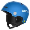 Image de POC POCito Auric Cut MIPS Casques de Ski Jeunesse Unisexe, Fluorescent Blue, XXS (48-52cm)