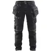Image de Blaklader 19991141 Pantalon artisanal extensible X1900, Noir, taille C50