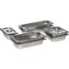 Image de Electrolux Deluxe Steaming-Lot de 4 plateaux doubles en acier inoxydable Argenté