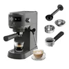 Image de Electrolux Explore 6 Machine à café Espresso et Cappuccino E6EC1-6BST, 2 tasses, technologie ThermoBlock, set de filtre 2-1 inclus, café en poudre et dosettes E.S.E