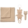 Image de Jabadabado Couverture Cadeau Pour Bébé Avec Ourson