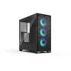 Image de Fractal Design Pop 2 Air Black RGB - Tempered Glass - Performance Airflow PC Gaming Case - Mesh Front Panel - Three 120 mm RGB Fans Included - Spacious Interior - ATX/mATX/ITX Motherboard Support