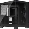 Image de Fractal Design Geh Pop 2 Vision Black Midi-tower PC-behuizing Zwart 4 voorgeïnstalleerde ventilators, Stoffilter, Zijvenster