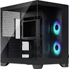 Image de Fractal Design Geh Pop 2 Vision Black RG Midi-tower PC-behuizing Zwart 4 voorgeïnstalleerde LED-ventilators, Stoffilter, Zijvenster