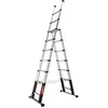 Image de Telesteps Escabeau télescopique 3 m fabriqué en Suède - Profondeur de Marche 80 mm - Hauteur de Travail 3,8 m - Hauteur fermée 0,8 m - Largeur 0,75 m - Poids 19,2 cm