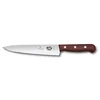 Image de Victorinox, 5.2000.19G, Wood, Tranchiermesser, Extra scharfe Klinge, mit geradem Schliff, mit edlem Holzgriff, Braun, Made in Switzerland,