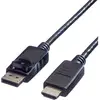 Image de VALUE DisplayPort kabel DP - HDTV, M/M, zwart, 1 m