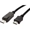 Image de VALUE DisplayPort kabel DP - HDTV, M/M, zwart, 2 m