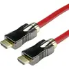 Image de ROLINE HDMI 8K (7680 x 4320) Ultra HD Cable met Ethernet, M/M, rood, 1 m