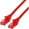 Image de Roline | Câble UTP Cat.6 Niveau Composant | LSOH | Rouge | 1 m