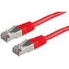 Image de VALUE Cordon LAN Cat 6 | Câble réseau S/FTP Ethernet avec connecteur RJ45 | rouge 0,5 m