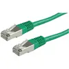 Image de VALUE Patchkabel Cat.6 (Class E) S/FTP (PiMF), groen, 0,5 m