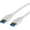 Image de VALUE USB 3.2 Gen 1 kabel, type A-A, wit, 3 m