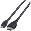 Image de ROLINE HDMI High Speed Kabel met Ethernet, HDMI M - Micro HDMI M, 2 m