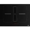 Image de Franke 340.0705.338, Hotte intégrée avec plaque à induction Smart 2gether, verre noir