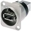 Image de Neutrik NAUSB-W NAUSB-W Omkeerbare USB-adapter 2.0 Bus, inbouw Doorvoer 1 stuk(s)