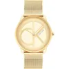 Image de Calvin Klein Montre Analogique à Quartz Unisex avec Bracelet milanais en acier inoxydable doré - 25200034