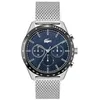 Image de Lacoste Montre Chronographe à Quartz Collection BOSTON pour Homme avec Bracelet en Cuir ou en Acier Inoxydable en Maillons ou Maille