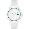 Image de Lacoste Montre Analogique à Quartz pour Homme avec Bracelet en Silicone Blanc - 2011169
