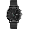 Image de Lacoste Montre Analogique Multifunction à Quartz pour homme avec Bracelet en cuir Noir - 2011177