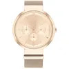 Image de Tommy Hilfiger Montre Analogique Multifunction à Quartz pour femme avec Bracelet milanais en acier inoxydable couleur or rose clair - 1782538