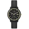 Image de Lacoste LACOSTE.12.12 Montre à quartz analogique multifonction pour femme avec bracelet en silicone, Noir, Sportif moderne