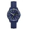 Image de Lacoste Montre analogique à quartz pour enfants Collection Mini Tennis Collection avec bracelet en silicone, Bleu (bleu marine), Sportif