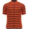 Image de Odlo T- Shirt S/U Collar S/S avec Fermeture Éclair Intégrale Impression Essentielle Homme, Orange Exuberant - Noir, S