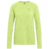Image de Odlo T-shirt de course à manches longues pour femme Essential sans coutures I T-shirt de sport I T-shirt de fitness