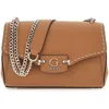 Image de GUESS NASTRA Convertible XBODY Flap, Sac à main pour femme, unique, Caramel., Taglia unica
