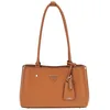 Image de GUESS Sac à main Meridian pour femme, cognac
