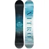 Image de Nitro Planche de snowboard Mystique pour femme - 25 bonnes filles - Planche tout-terrain - Gullwing Directional Twin