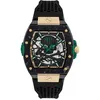 Image de Philipp Plein The $KELETON 2.0 Montre automatique pour homme, Noir