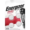 Image de Energizer Knoopcel CR2025 3 V 4 stuk(s) 163 mAh Lithium CR2025
