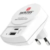 Image de SKROSS | 1.302423 | Euro USB Charger (AC) | Wandlader met Italiaanse stekker 1 USB C 3A + 1 USB 2.4A - compacte wandlader - Voltage 100 V - 250 V