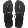 Image de Havaianas Flash Urban, Tongs Femme, Noir 1, 35/36 EU