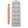 Image de Marcato moule à ravioli - 12 raviolis ronds 5,5cm 8383