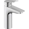 Image de Duravit No.1 Robinet de lavabo Taille M (bec hauteur 117 mm) Robinet de salle de bain avec fonction FreshStart Chrome