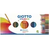 Image de GIOTTO Stilnovo Trousse de 50 crayons de couleur pastel + 1 taille-crayon 3,3 mm, couleurs intenses