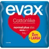 Image de Evax Cottonlike Alas Normal Plus Compresas - 14 serviettes