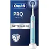Image de Oral-B Pro Series 1 Brosse à Dents Électrique, Bleu, 1 Brossette Nettoyage 3D, Minuteur, Rechargeable